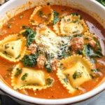 Ravioli Soup