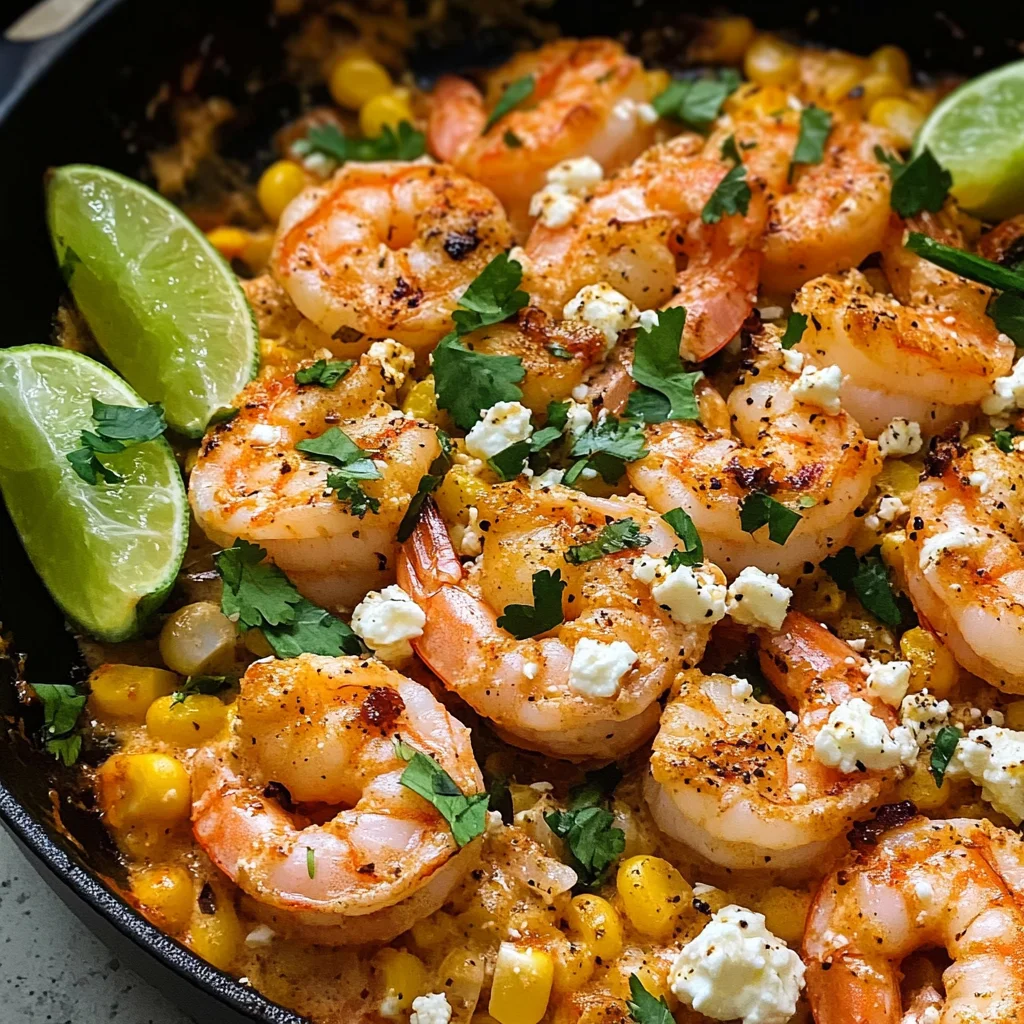 Shrimp and Creamed Corn (30 Minutes, One-Pan)