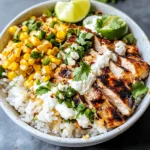 Street Corn Chicken Rice Bowl Recipe