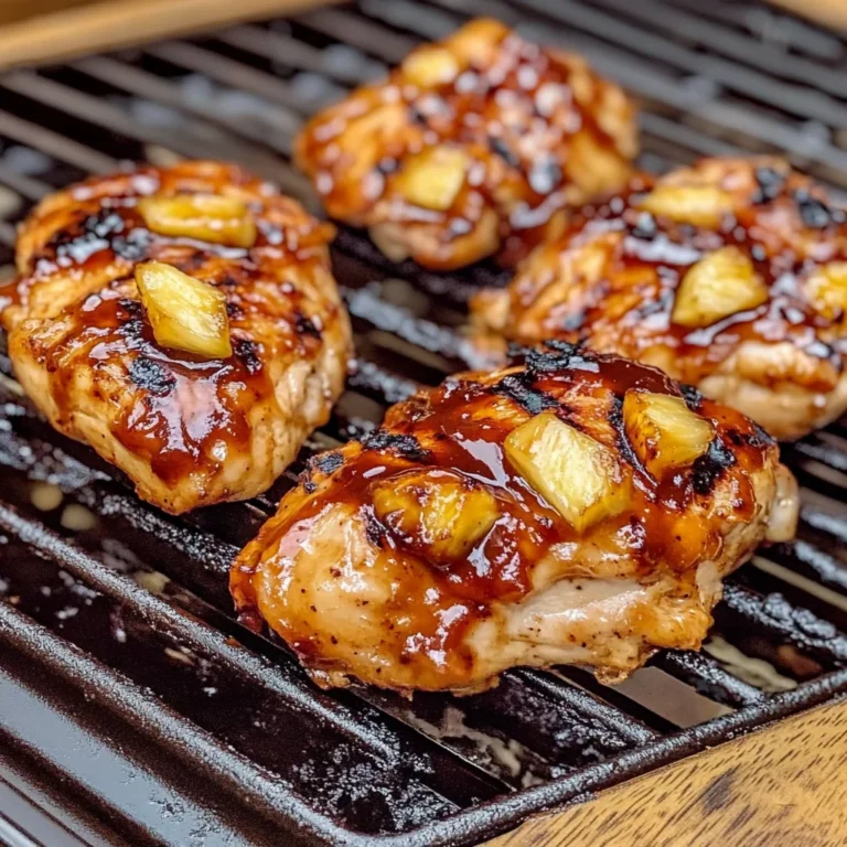 Whiskey Pineapple Chicken