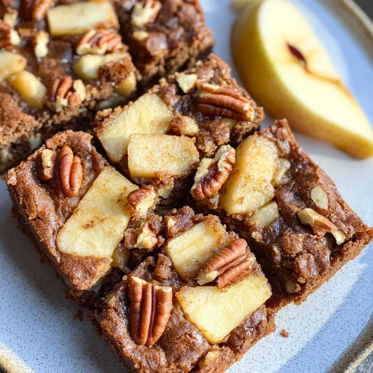 Apple Brownies