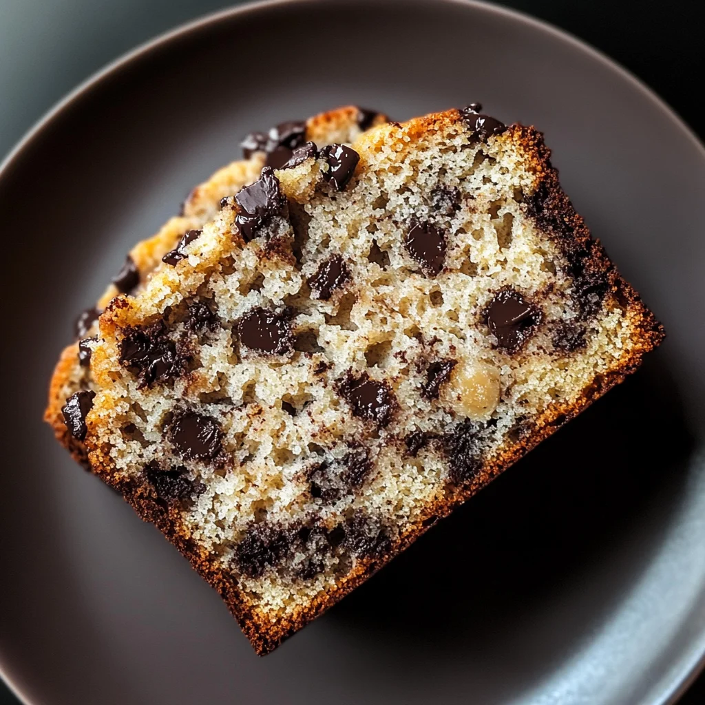 Banana Bread Recipe with Chocolate Chips