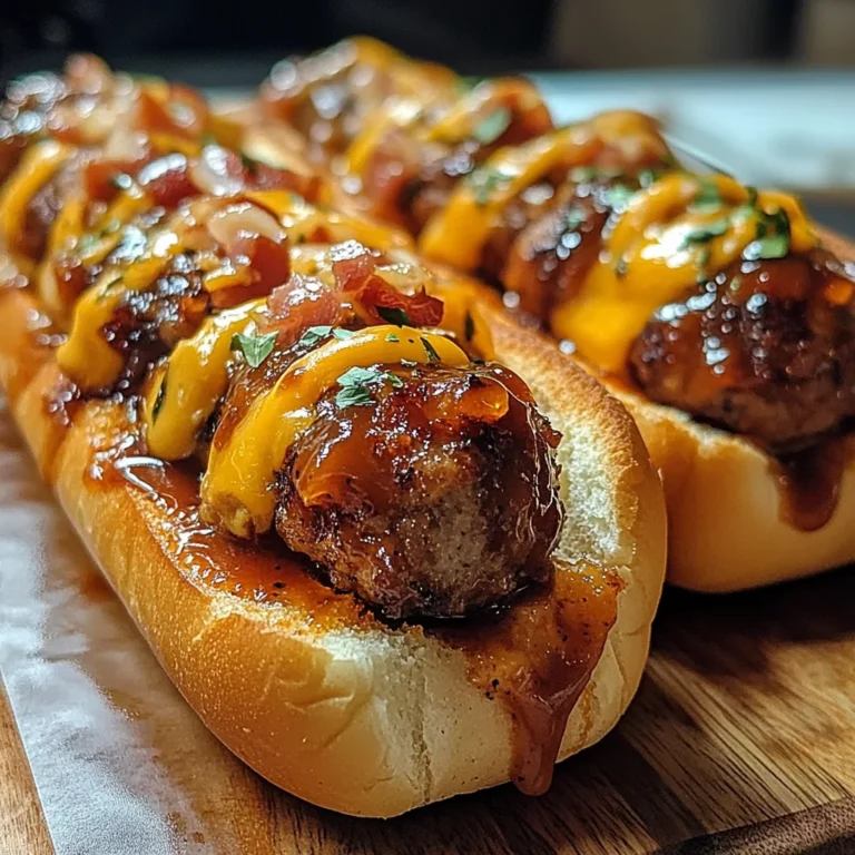 Bourbon BBQ Turkey Turkey Bacon Cheeseburger Meatball Subs Ready in 30 Minutes