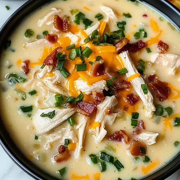 Creamy Crac Chicken Soup