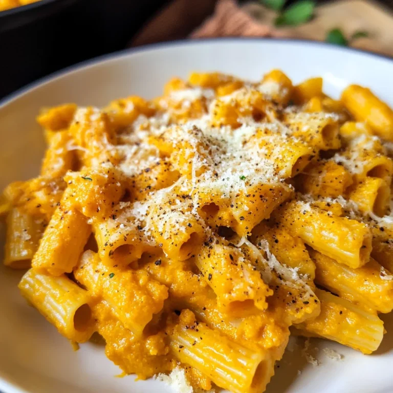 Creamy Parmesan Pumpkin Pasta
