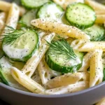 Healthy Cucumber Pasta Salad