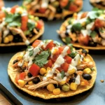 Mexican Rotisserie Chicken Tostadas