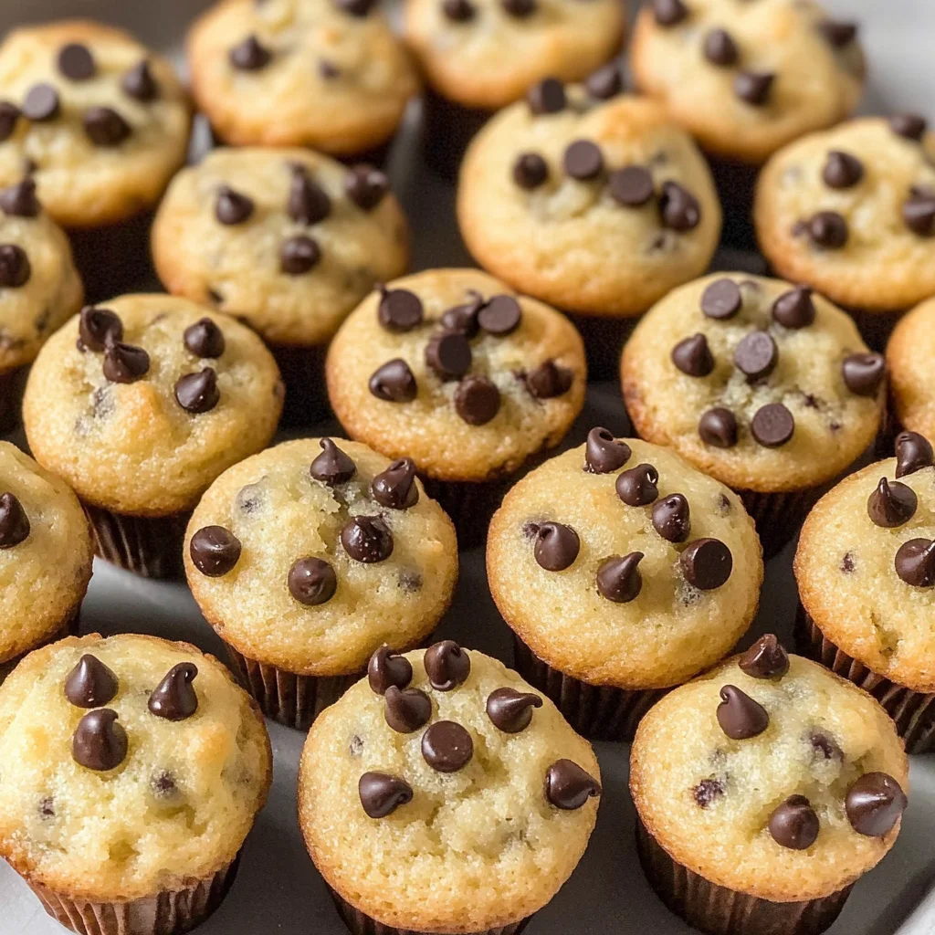 Mini Chocolate Chip Muffins