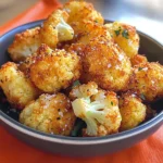 Parmesan Cauliflower Bites - Just 5 Ingredients