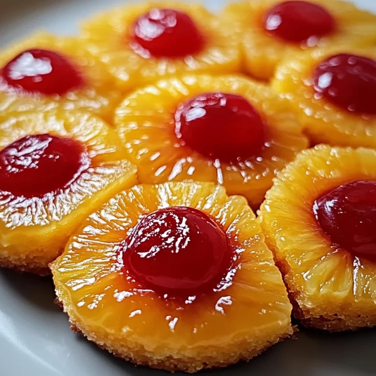 Pineapple Upside-Down Cookies: A Fun Twist on a Classic Dessert