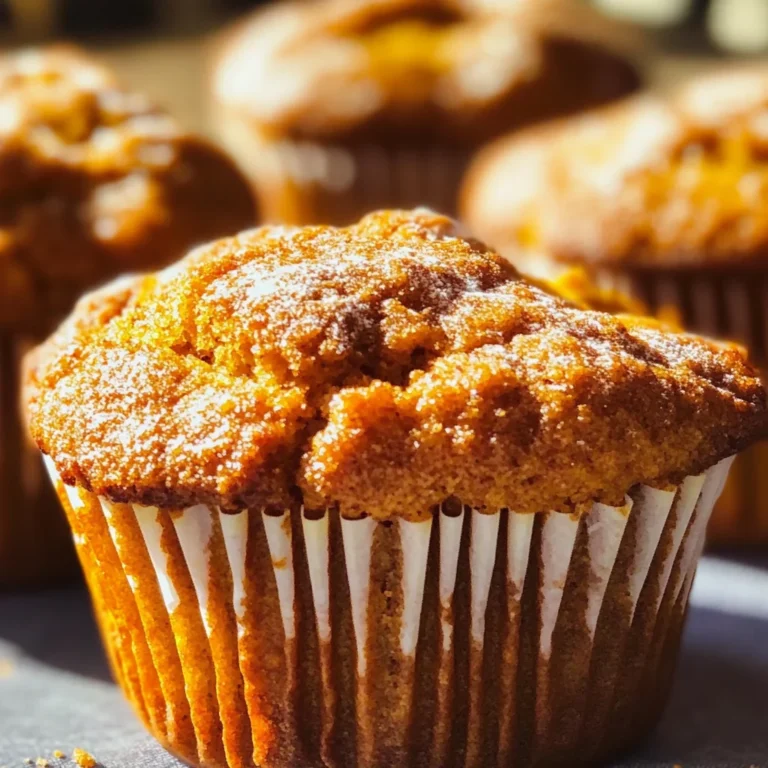 Spice Cake Pumpkin Muffins