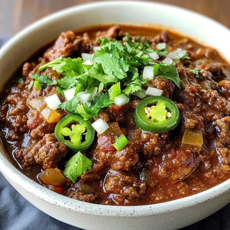 Texas Chili Recipe