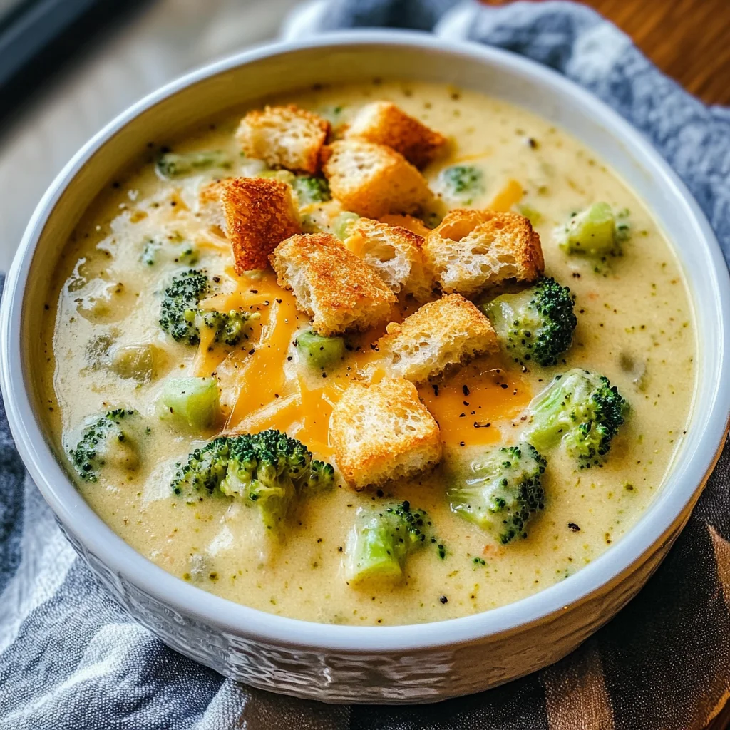 Broccoli Cheddar Soup