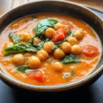 Chickpea Tomato Soup