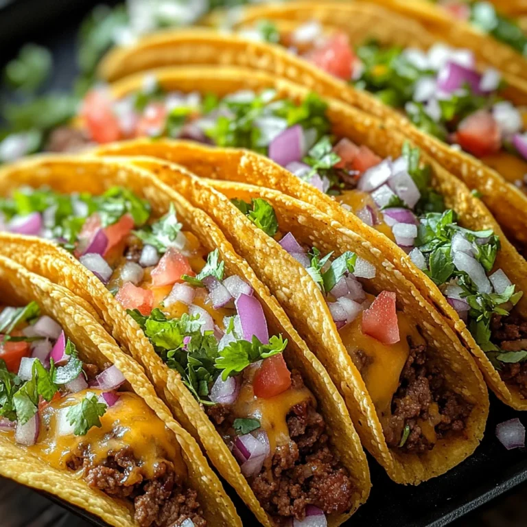 Oven-Baked Cheesy Tacos (Crispy & Loaded) You'll Love