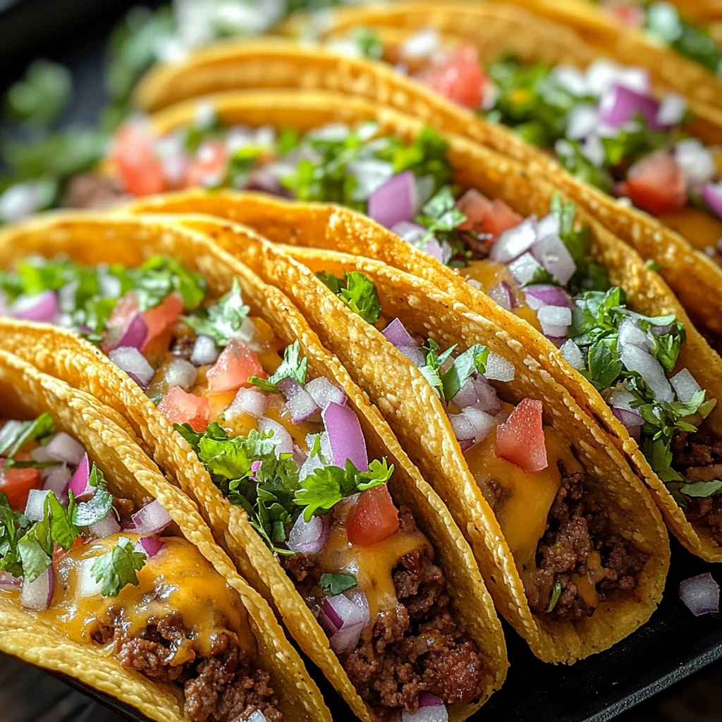 Oven-Baked Cheesy Tacos (Crispy & Loaded) You'll Love