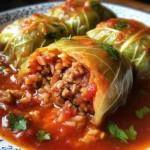 Polish Stuffed Cabbage Rolls: Comforting Flavor