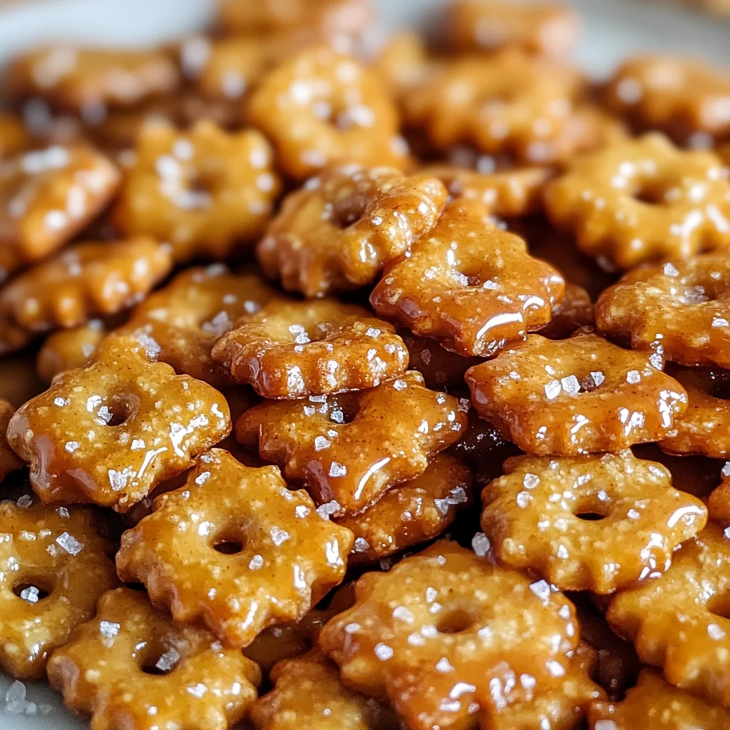 Salted Caramel Cracker Bites