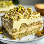 Vegan Pistachio Tres Leches (3 Milk Cake)