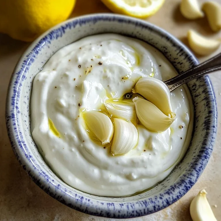 5-Minute Toum (NO Food Processor!)