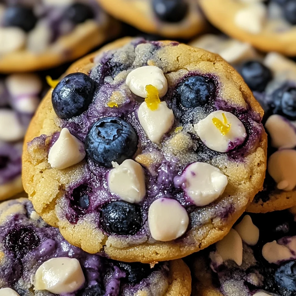 BLUEBERRY CHEESECAKE COOKIES