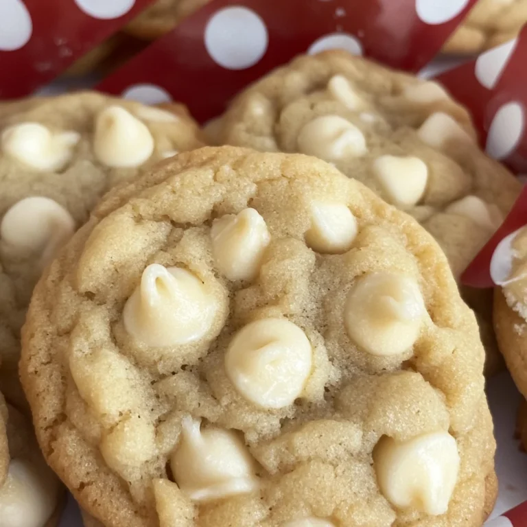 Banana Pudding Cookies with White Chocolate Chips