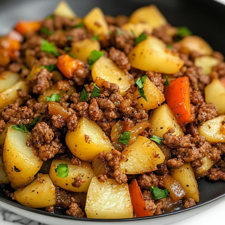 Best Ground Lamb with Potatoes Recipe