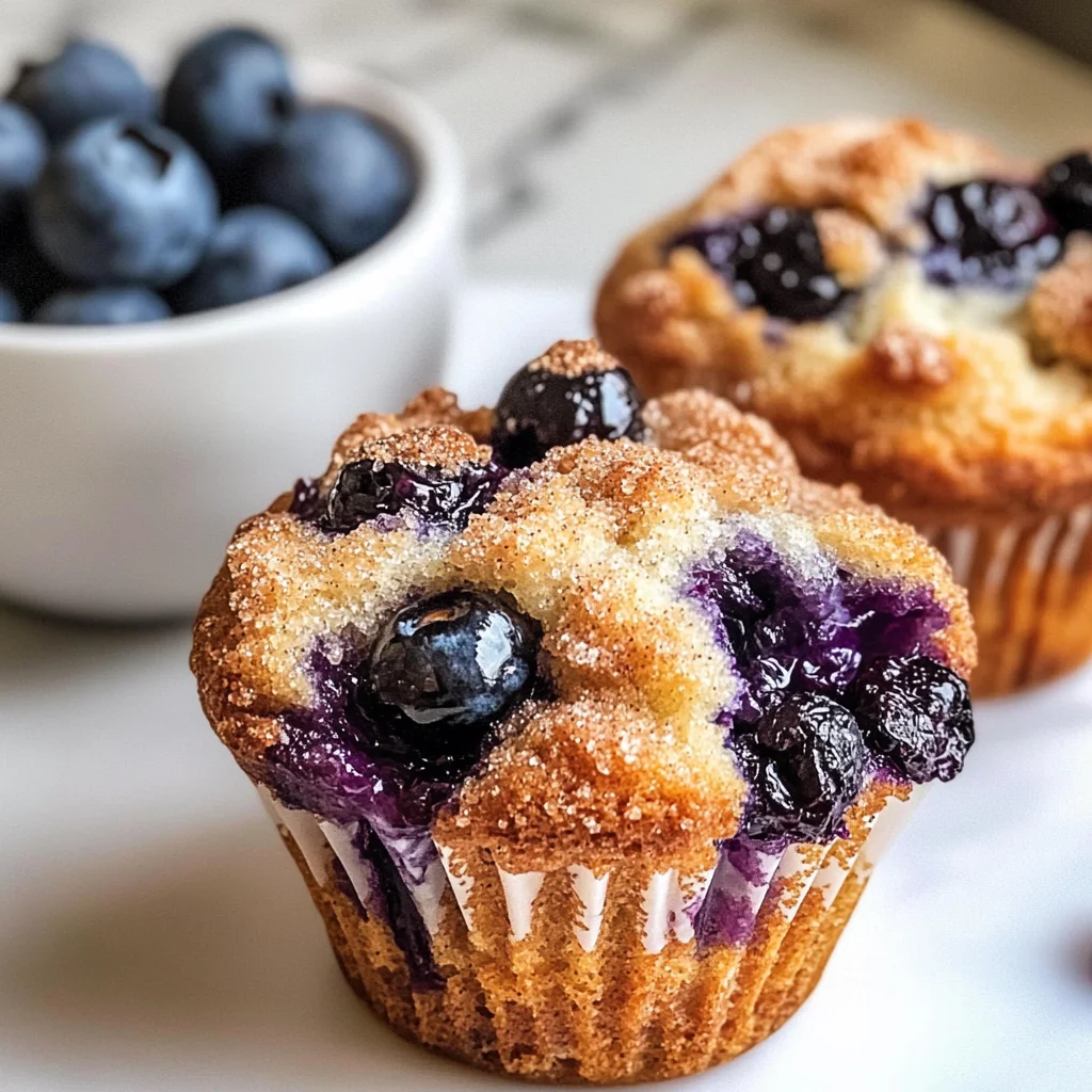 Blueberry Monkey Bread Muffins