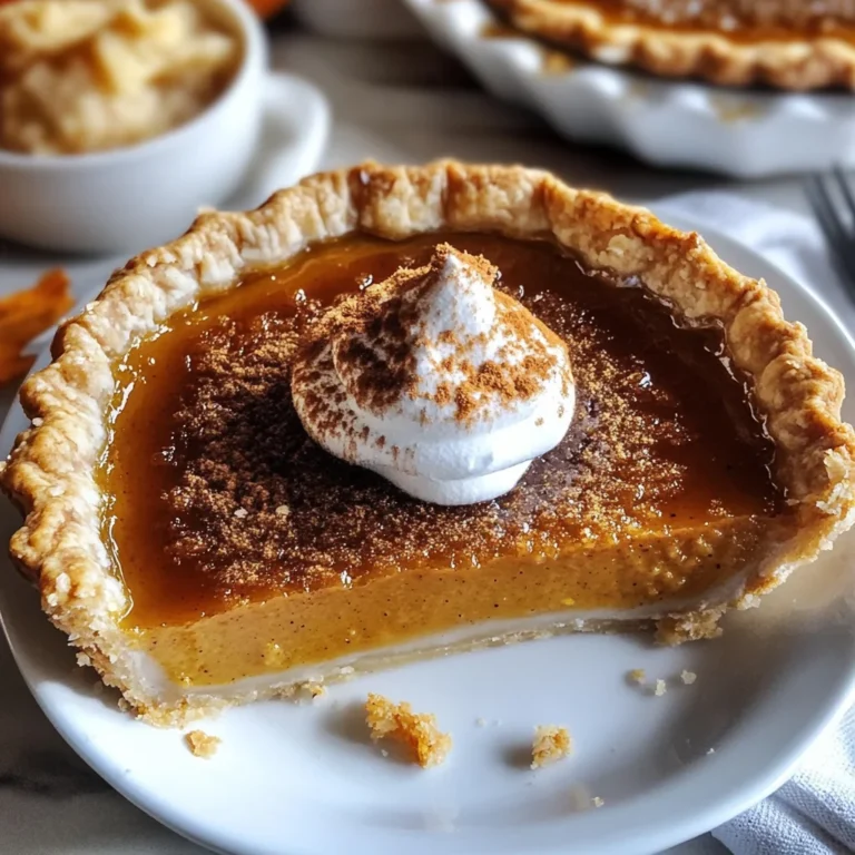 Bourbon Brûlée Pumpkin Pie