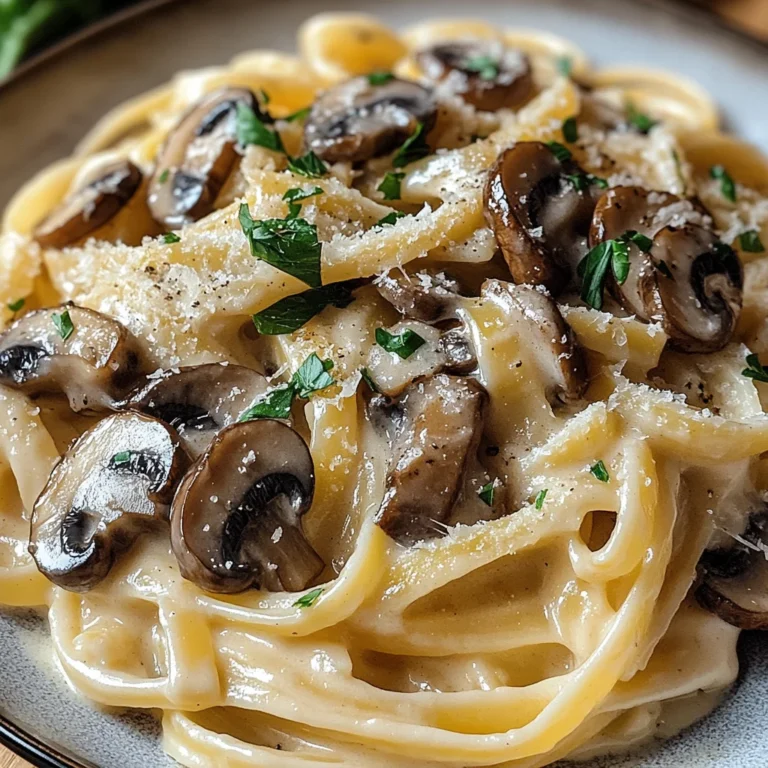 Caramelized Leek and Mushroom Gruyere Pasta