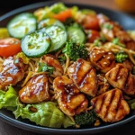 Chicken Teriyaki Noodles