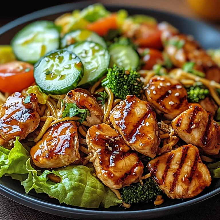 Chicken Teriyaki Noodles