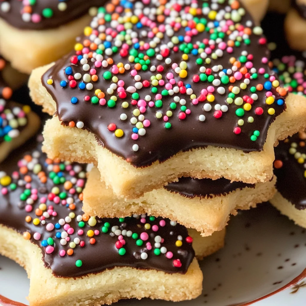 Chocolate Dipped Shortbread