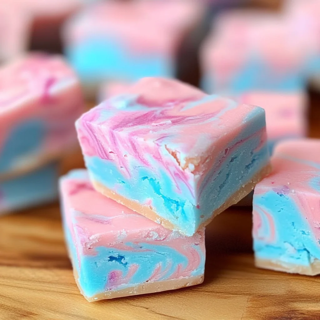 Cotton Candy Fudge