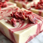 Easy White Chocolate Strawberry Fudge