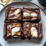 Fluffernutter Brownies