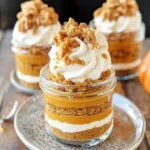 Mini No Bake Pumpkin Pies