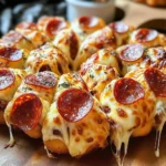 Mouthwatering Pizza Monkey Bread Pepperoni