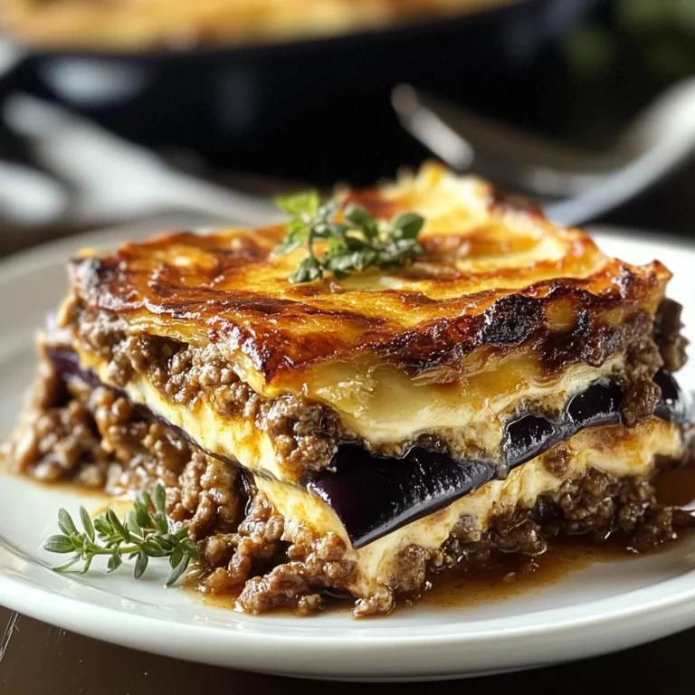 Outrageously Delicious Greek Moussaka