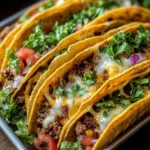 Oven-Baked Cheesy Tacos (Crispy & Loaded) You’ll Love!