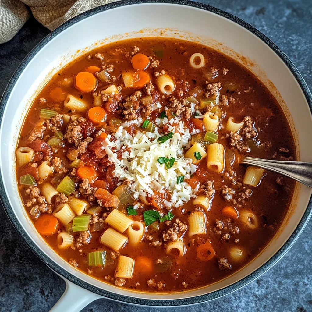 Pasta Fagioli Soup Recipe