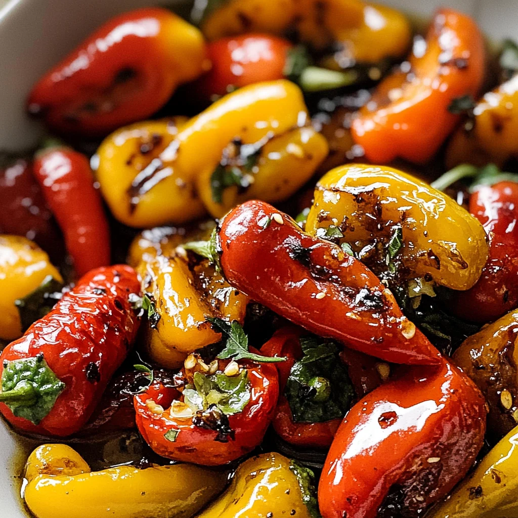 Roasted Mini Peppers