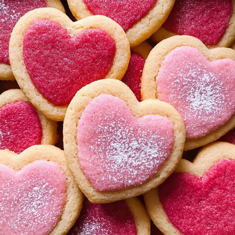 Slice and Bake Valentine's Day Cookies