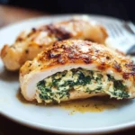 Spinach Stuffed Chicken Breasts