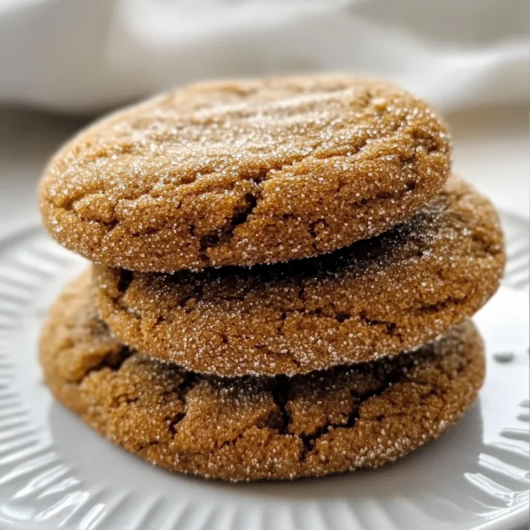 Super Soft Molasses Cookies