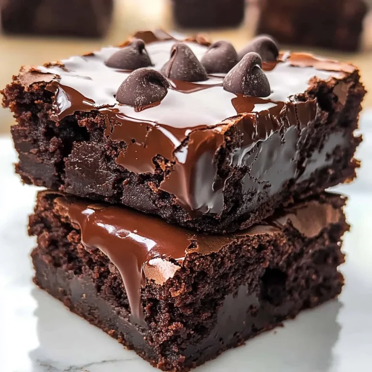 Triple Chocolate Brownies