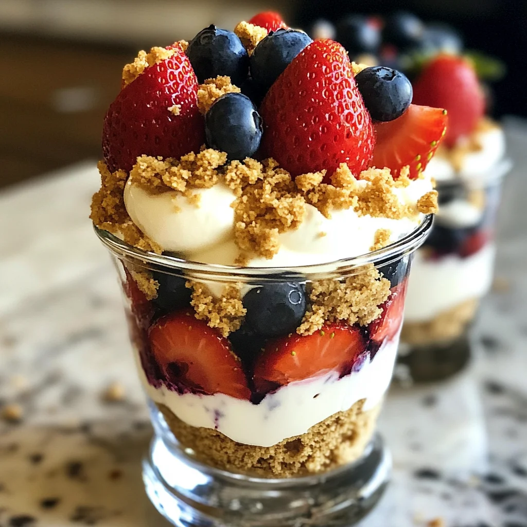 Berry Cheesecake Parfaits