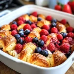 Berry Croissant Bake