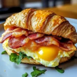 Breakfast Croissant Sandwich Recipe