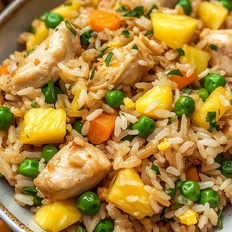 Chicken and Pineapple Fried Rice